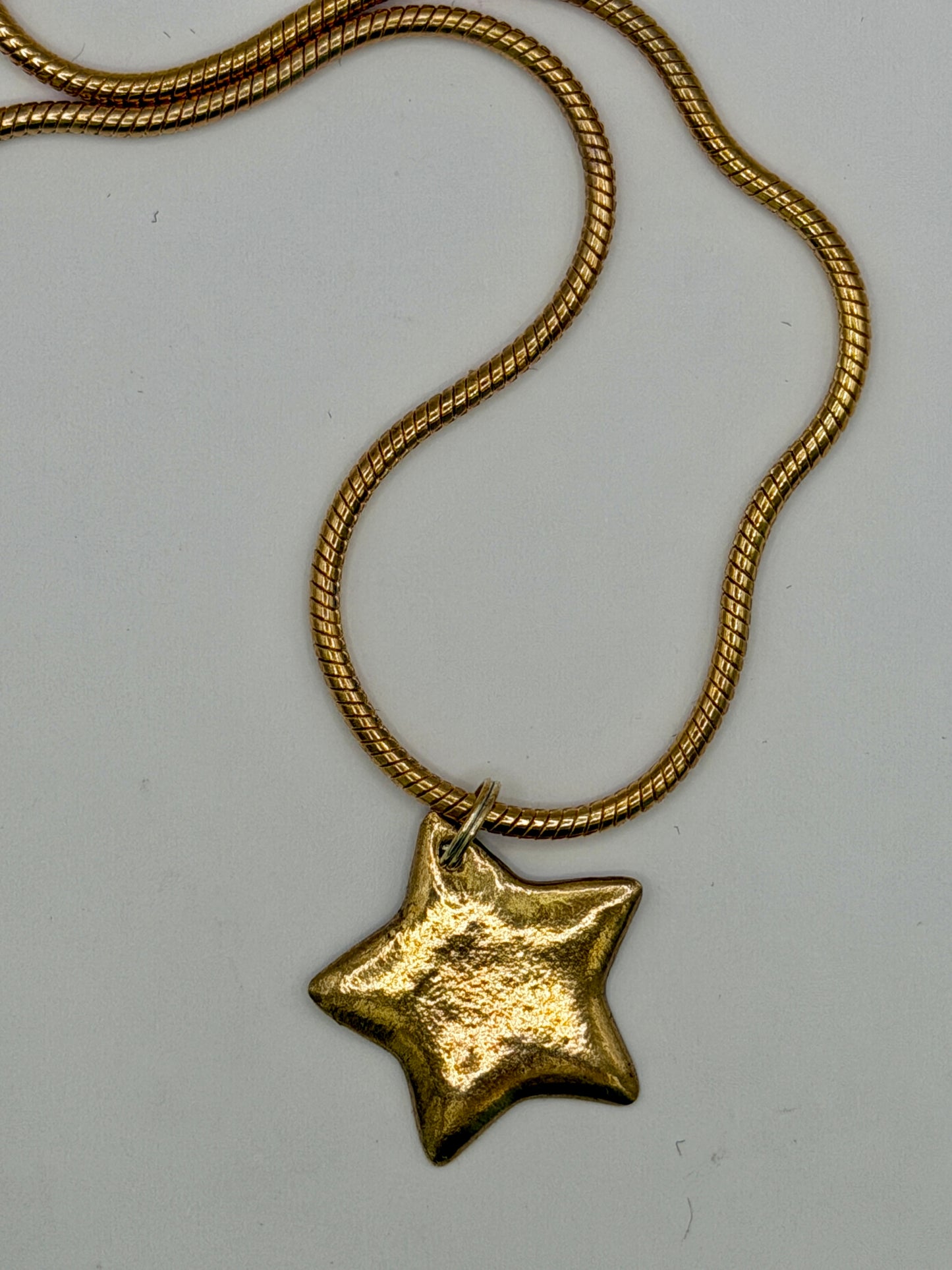 Sunny Bronze Star Necklace
