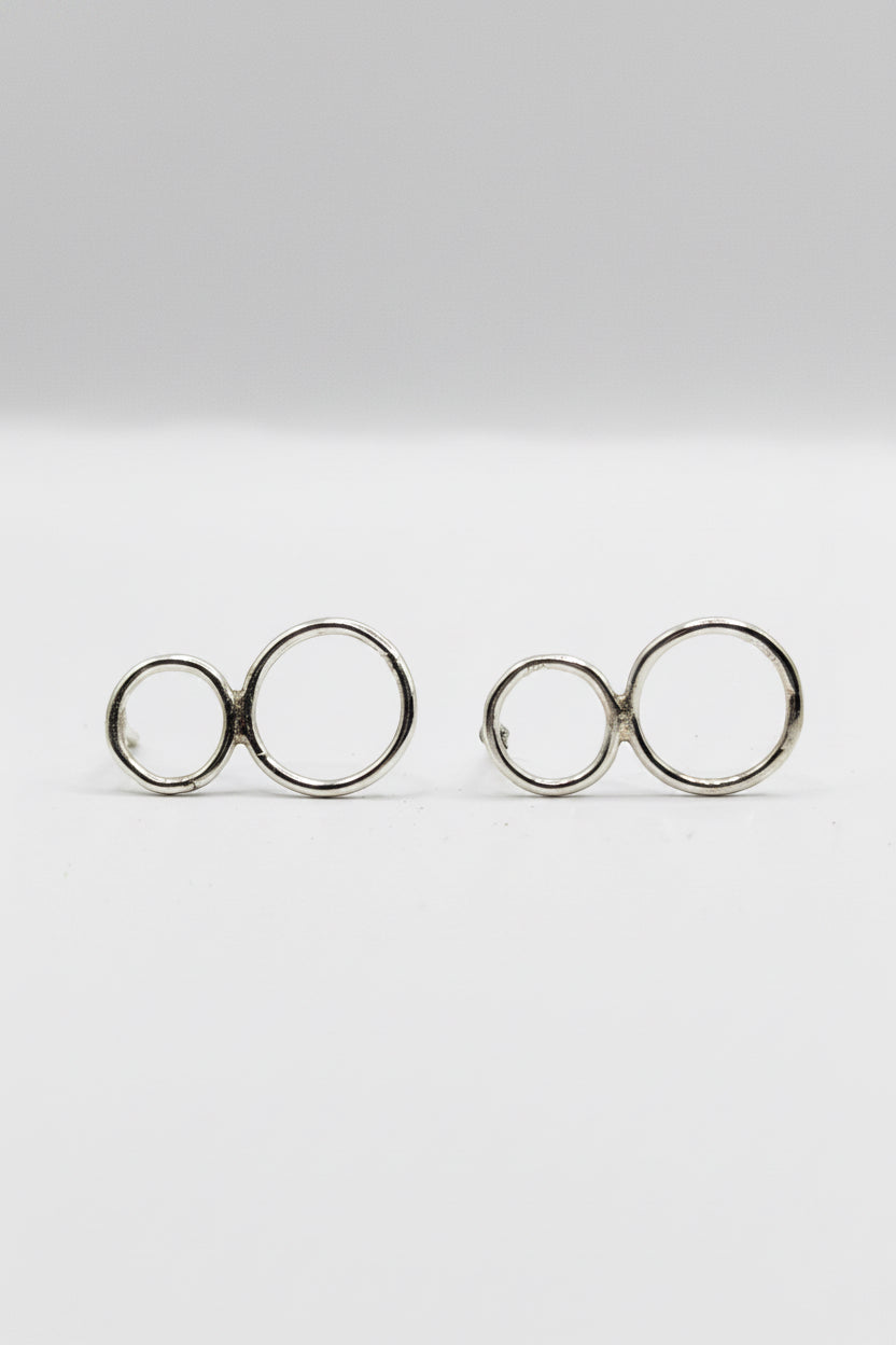 Double Circle Earrings