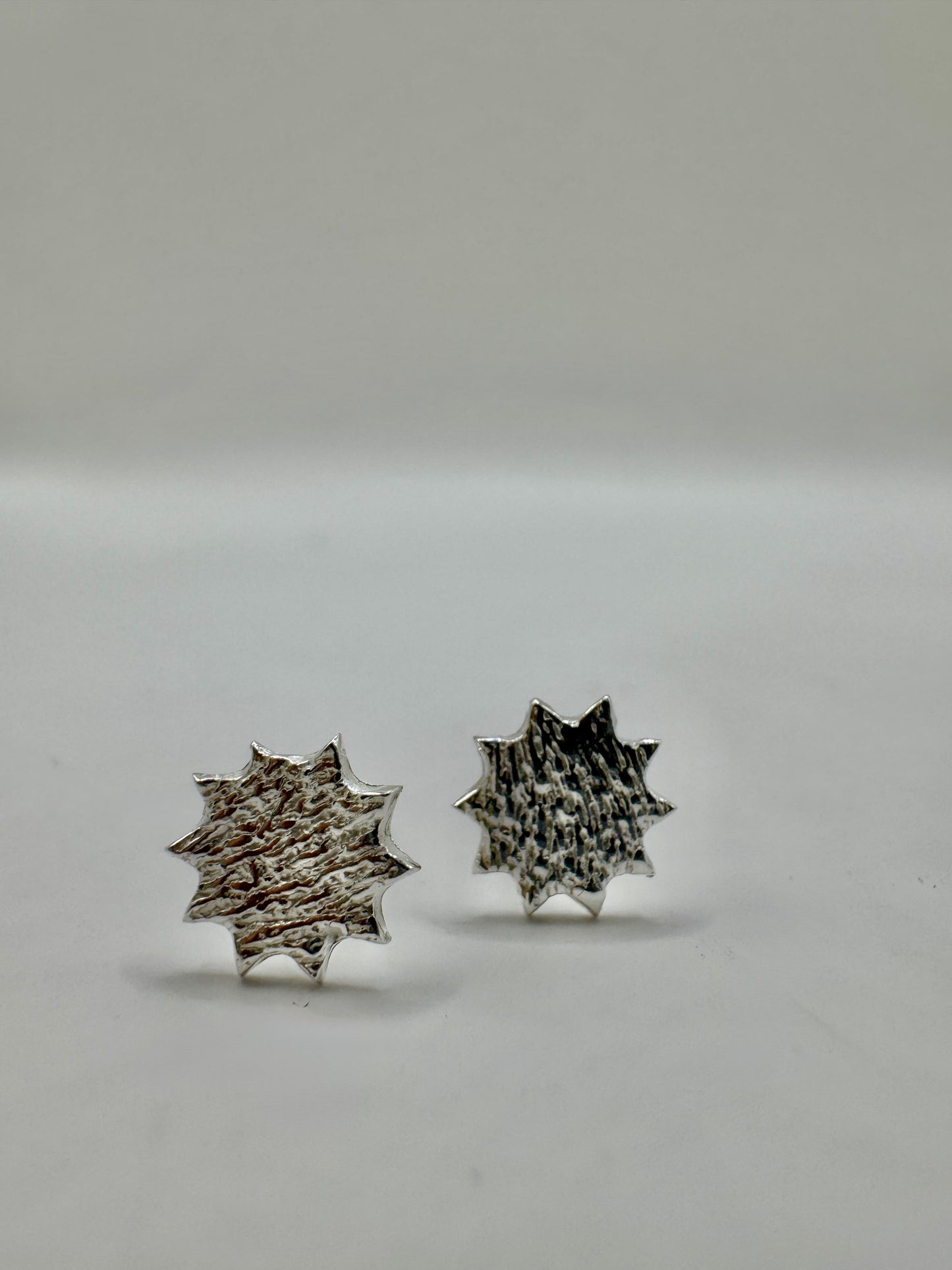 Silver Message in a Bottle Earrings - You Are My Sunshine