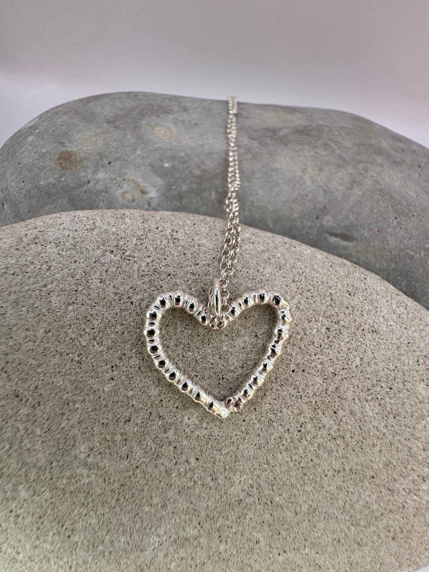 Silver Heart Necklace
