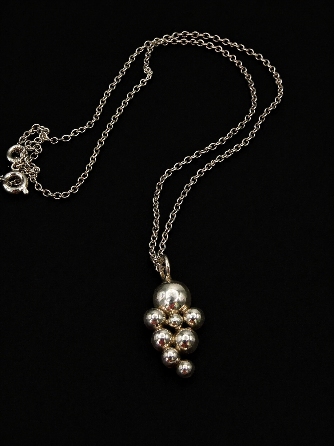 Silver Pebbles Necklace