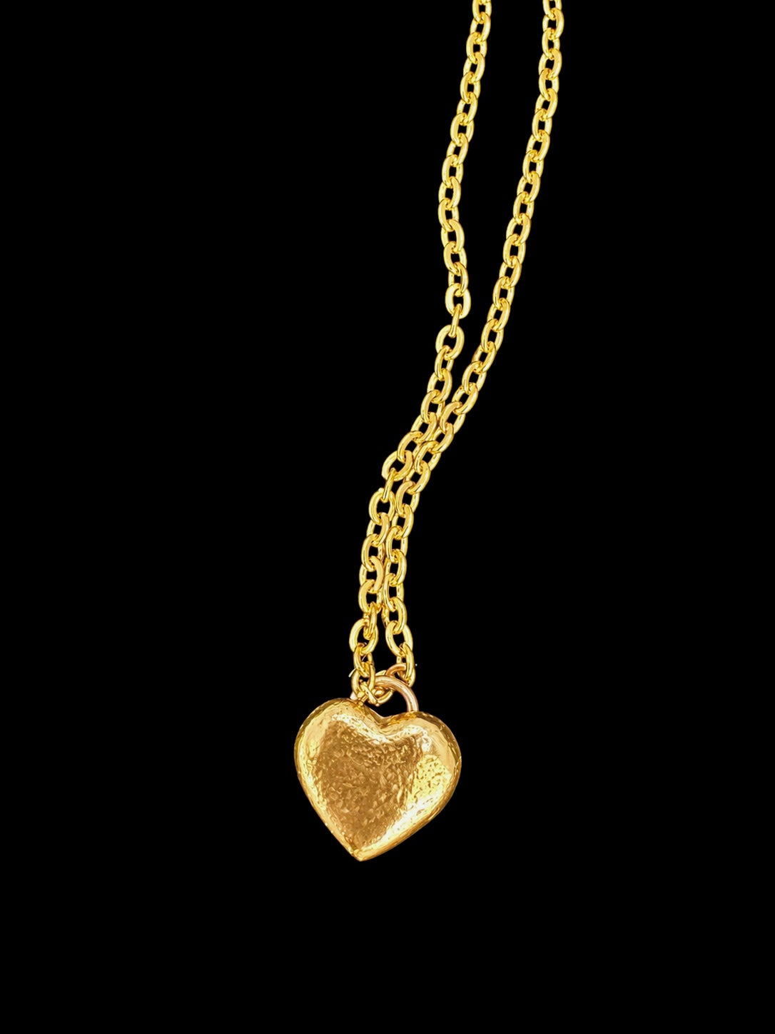 Sunny Bronze Small Heart Necklace