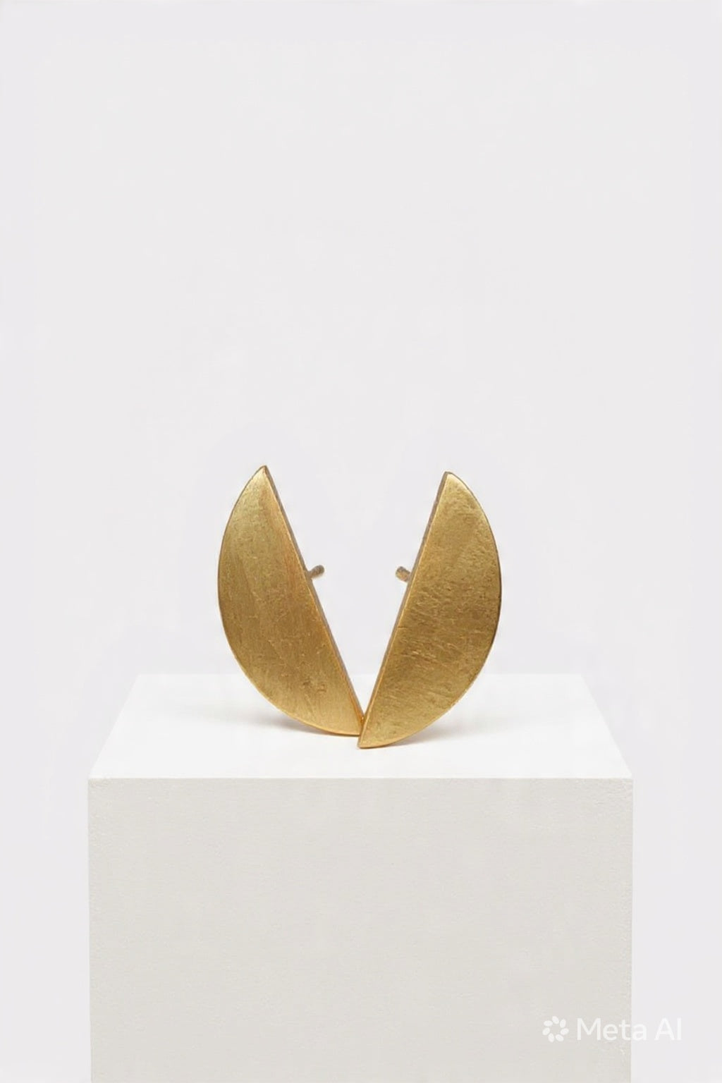 Sunny Bronze Semi Circle Earrings