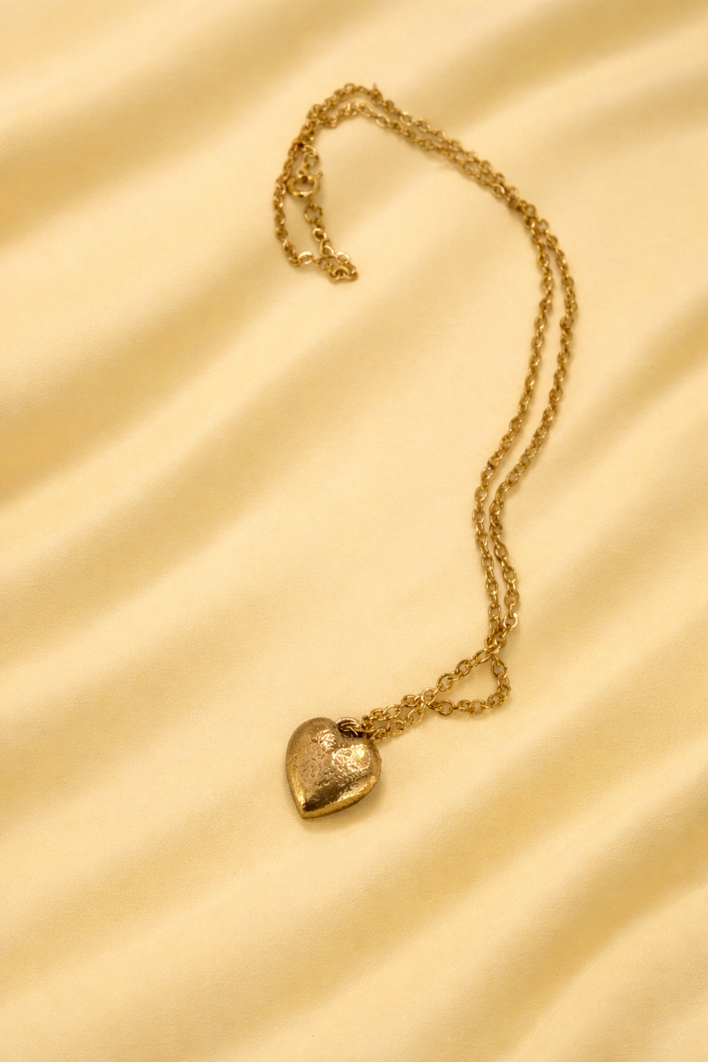 Sunny Bronze Small Heart Necklace