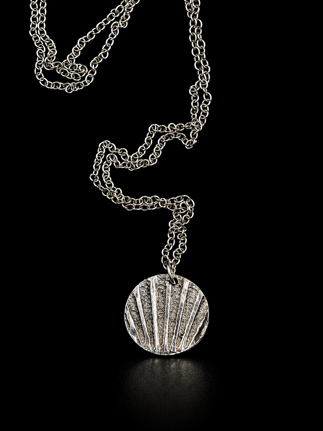 Silver Circle Necklace