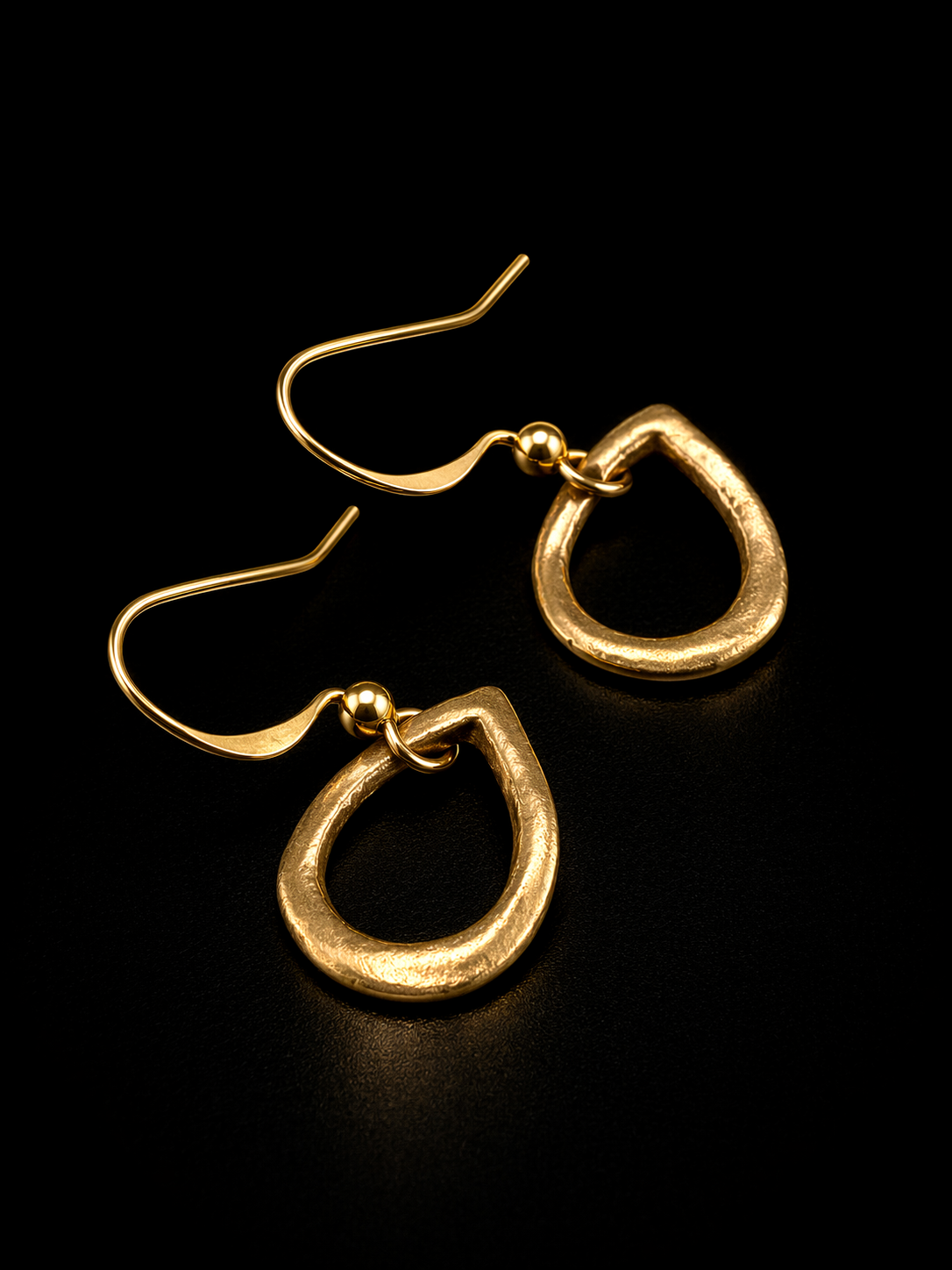 Sunny Bronze Teardrop Earrings