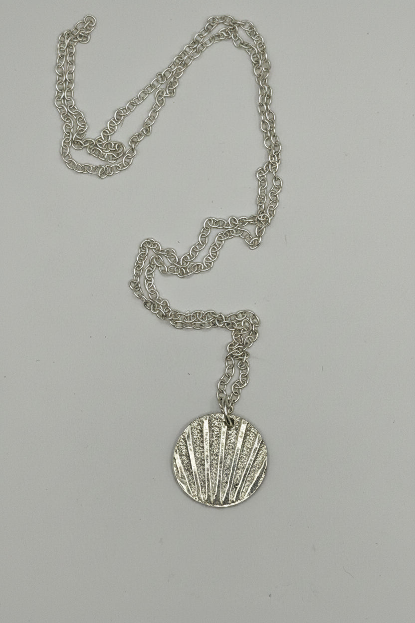 Silver Circle Necklace