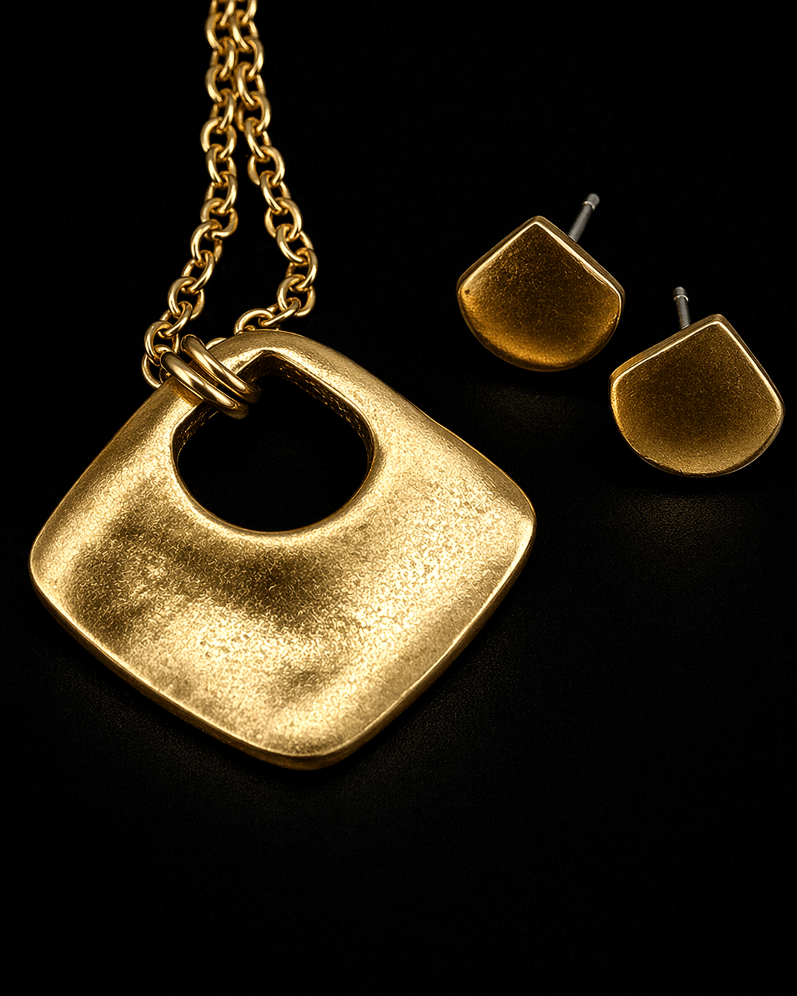 Sunny Bronze Necklace and Earring Gift Set