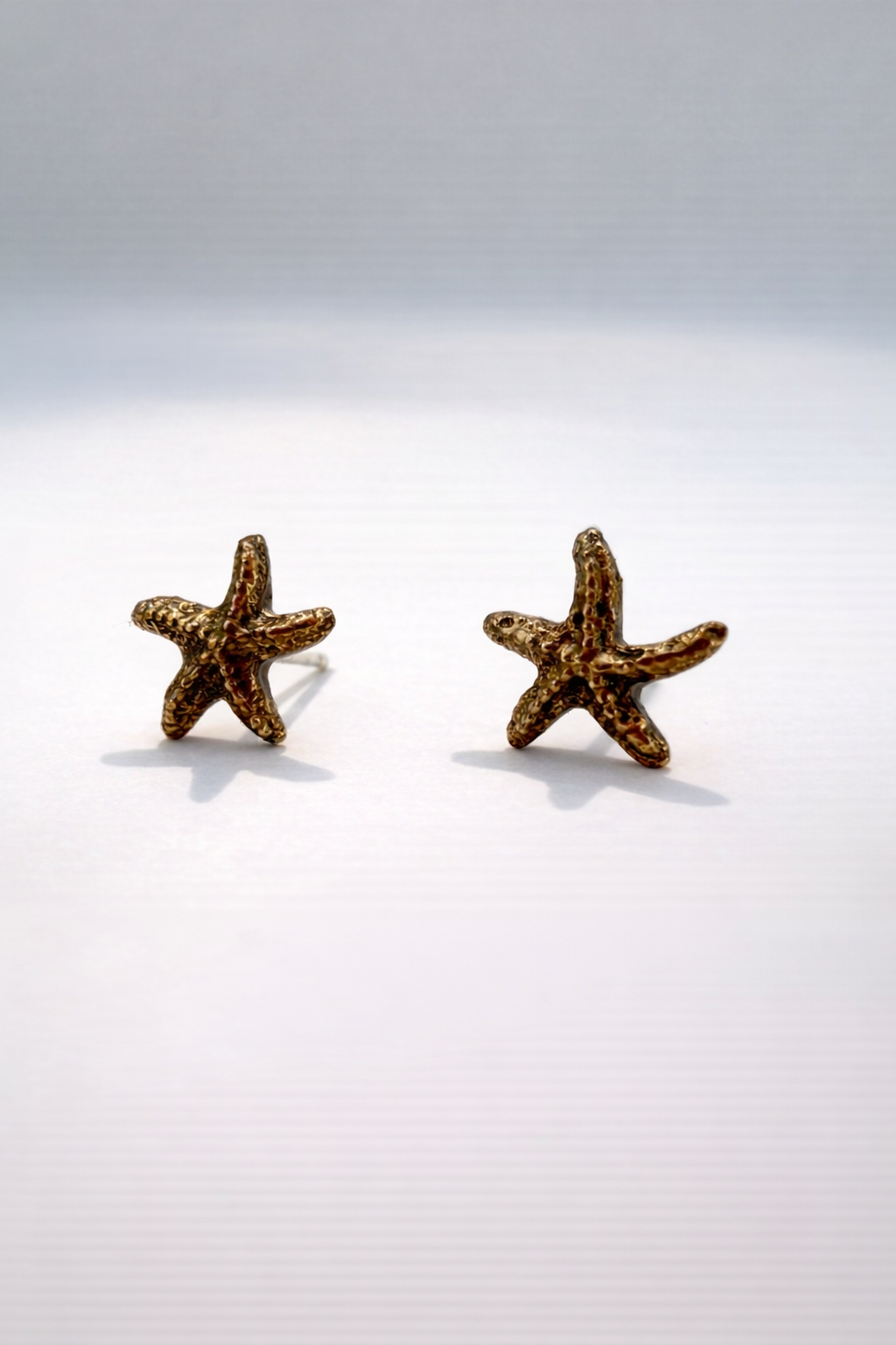 Sunny Bronze Starfish Earrings