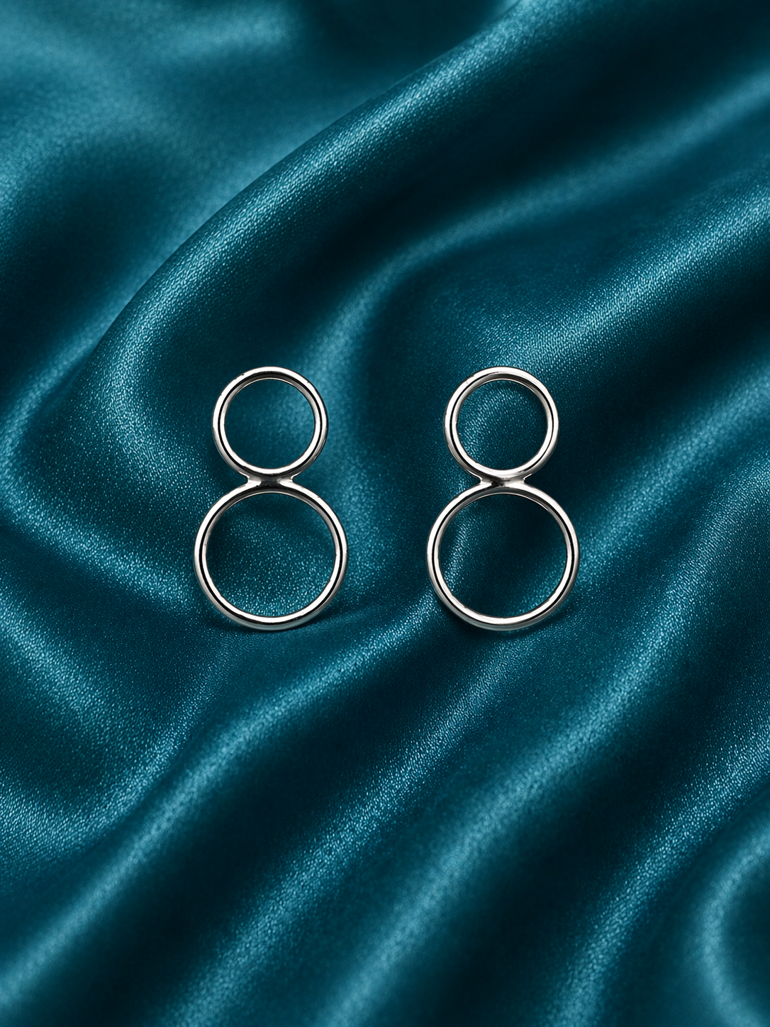 Double Circle Earrings