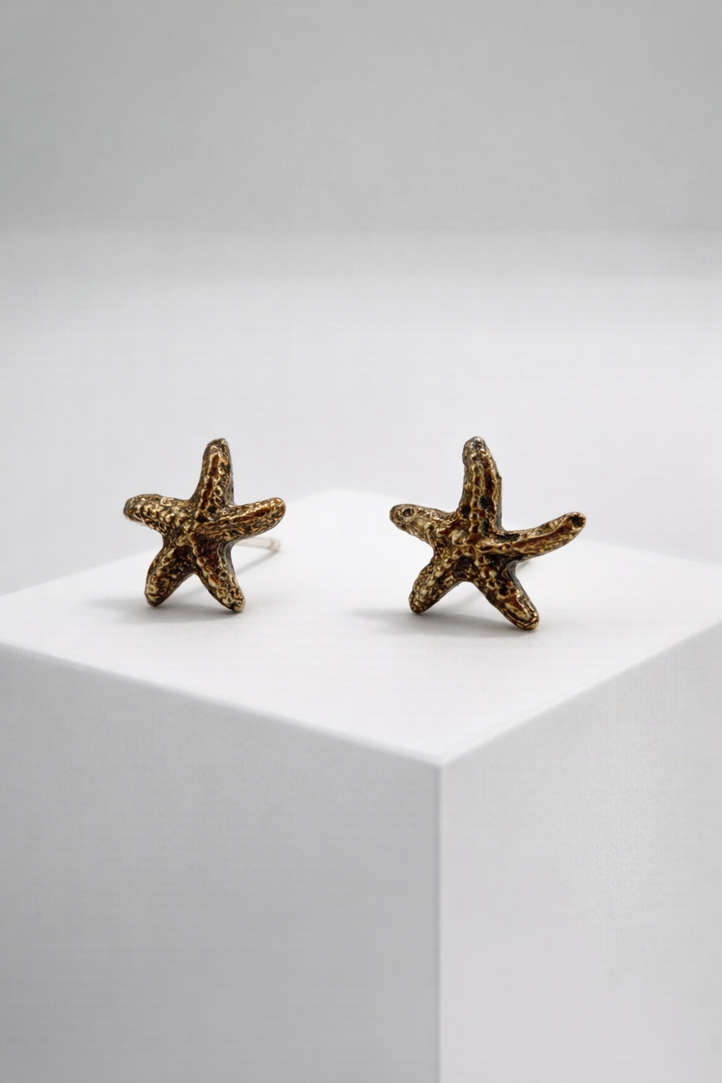 Sunny Bronze Starfish Earrings