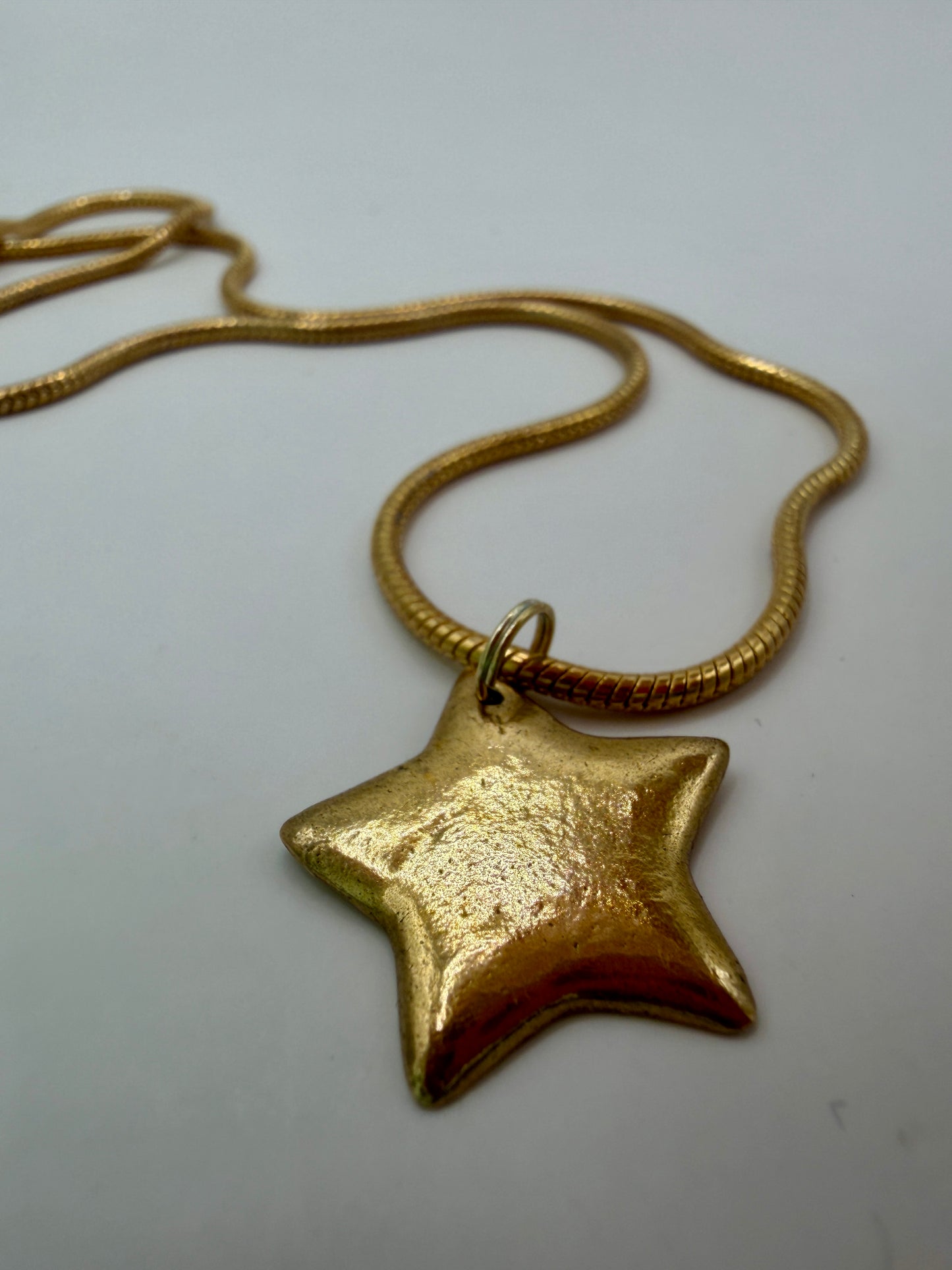 Sunny Bronze Star Necklace