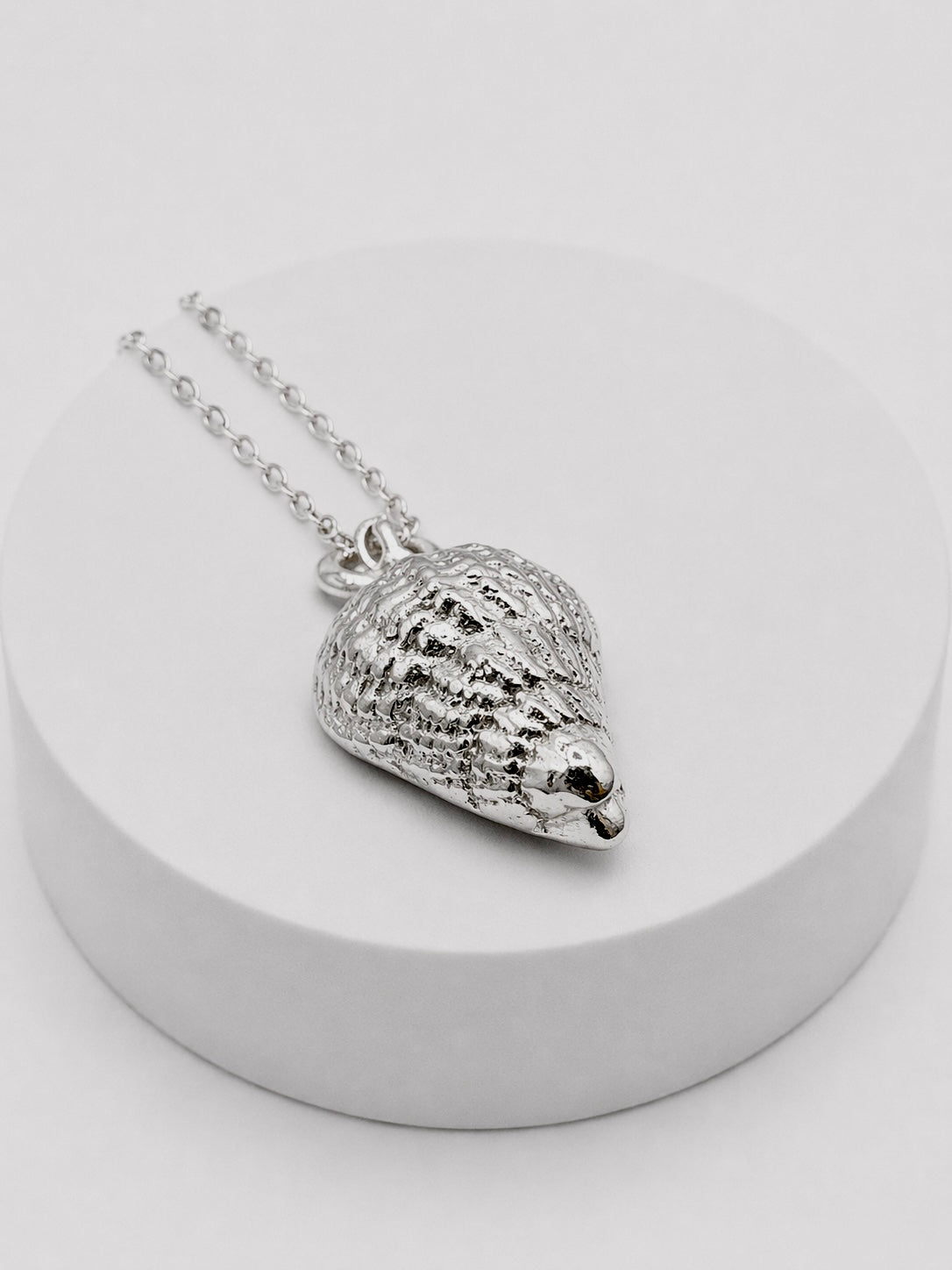 Silver Shell Necklace