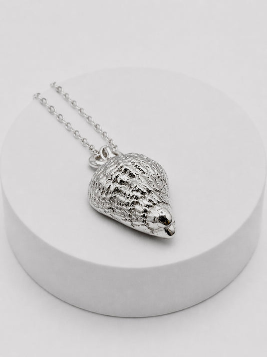 Silver Shell Necklace