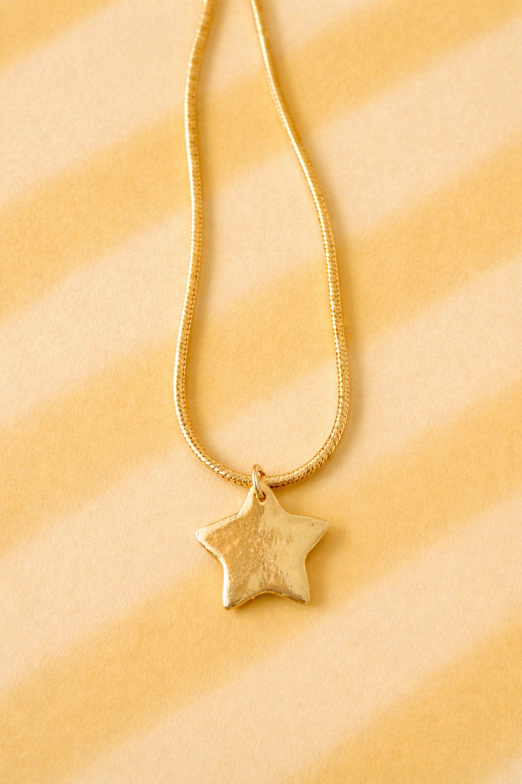 Sunny Bronze Star Necklace
