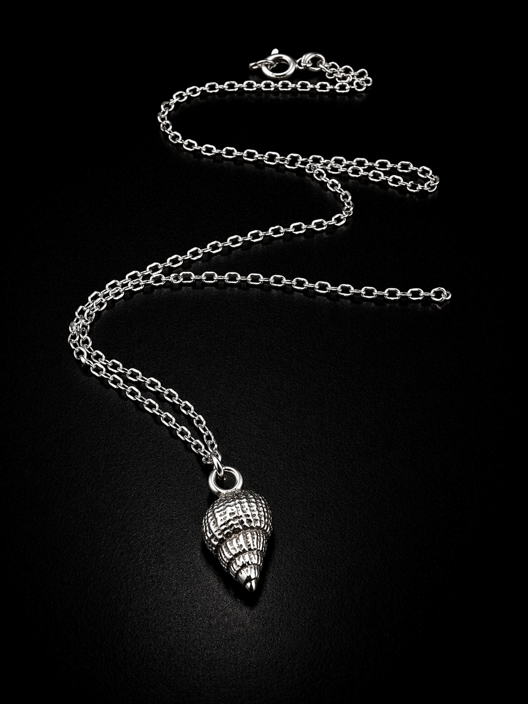 Silver Shell Necklace