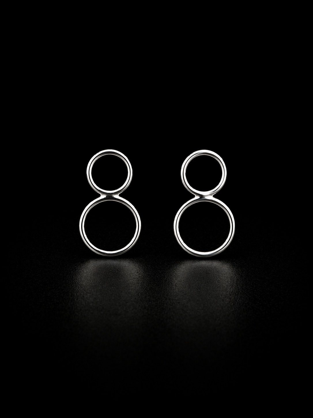 Double Circle Earrings
