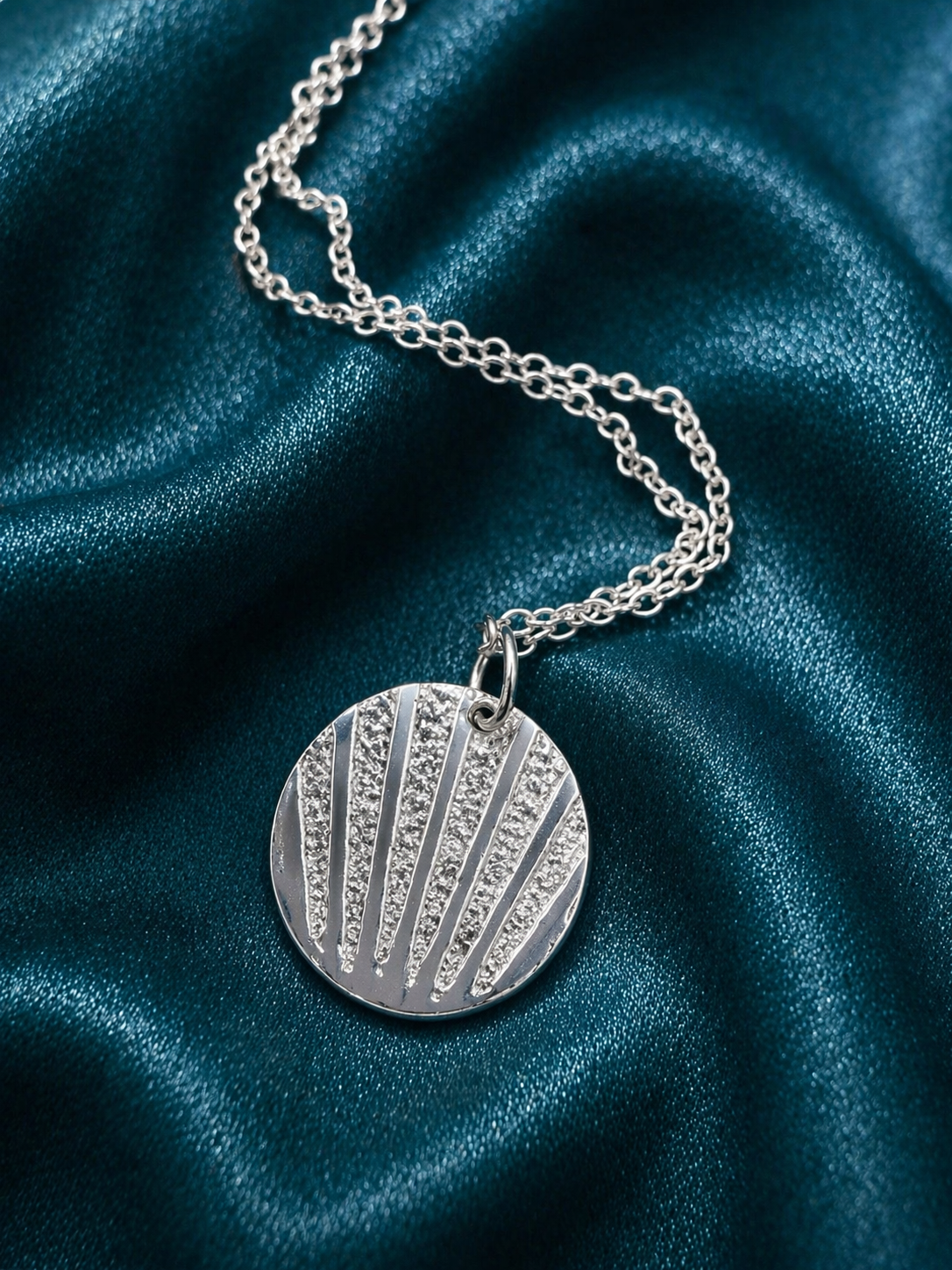 Silver Circle Necklace