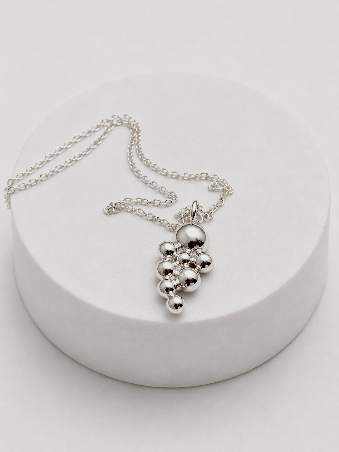 Silver Pebbles Necklace