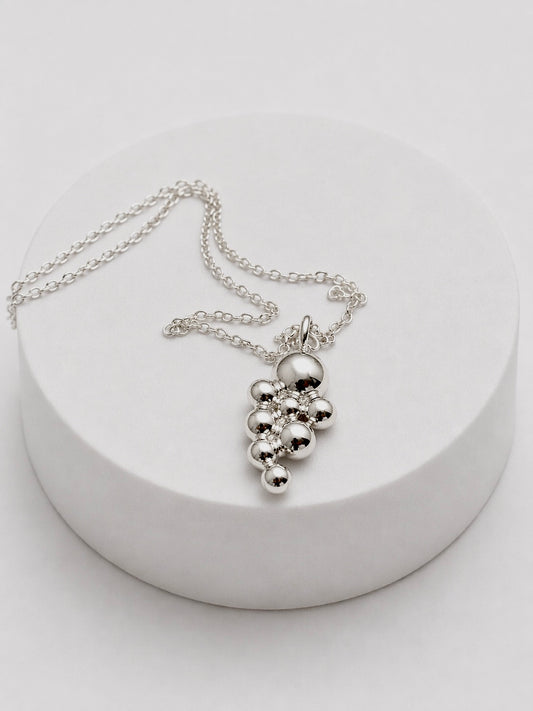 Silver Pebbles Necklace