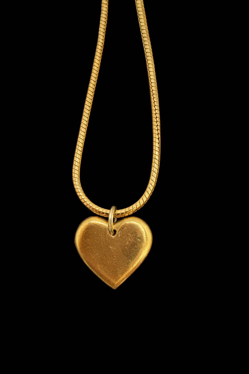 Sunny Bronze Heart Necklace
