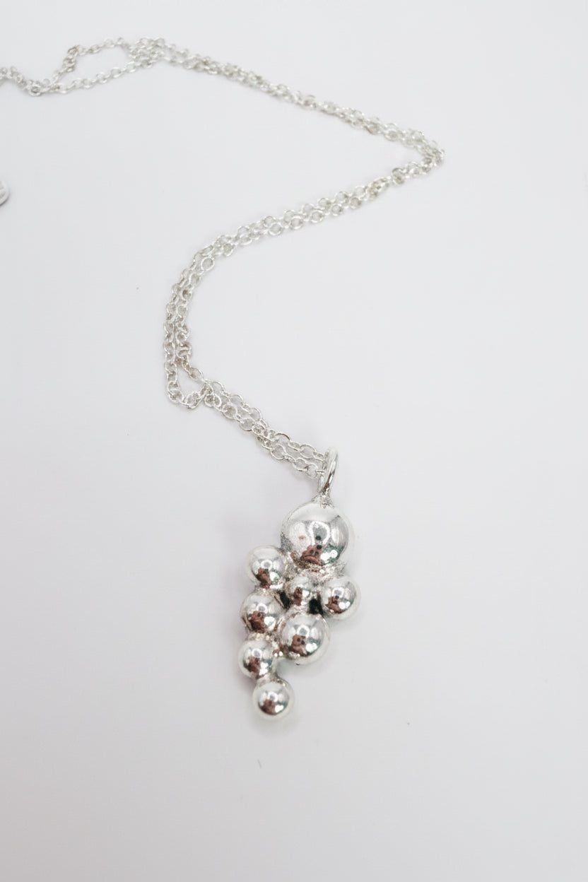 Silver Pebbles Necklace