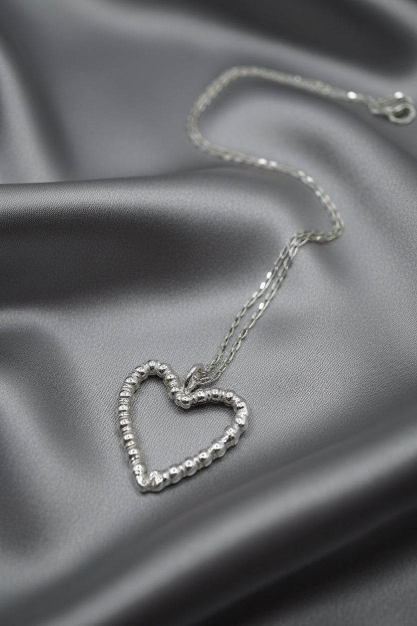 Silver Heart Necklace