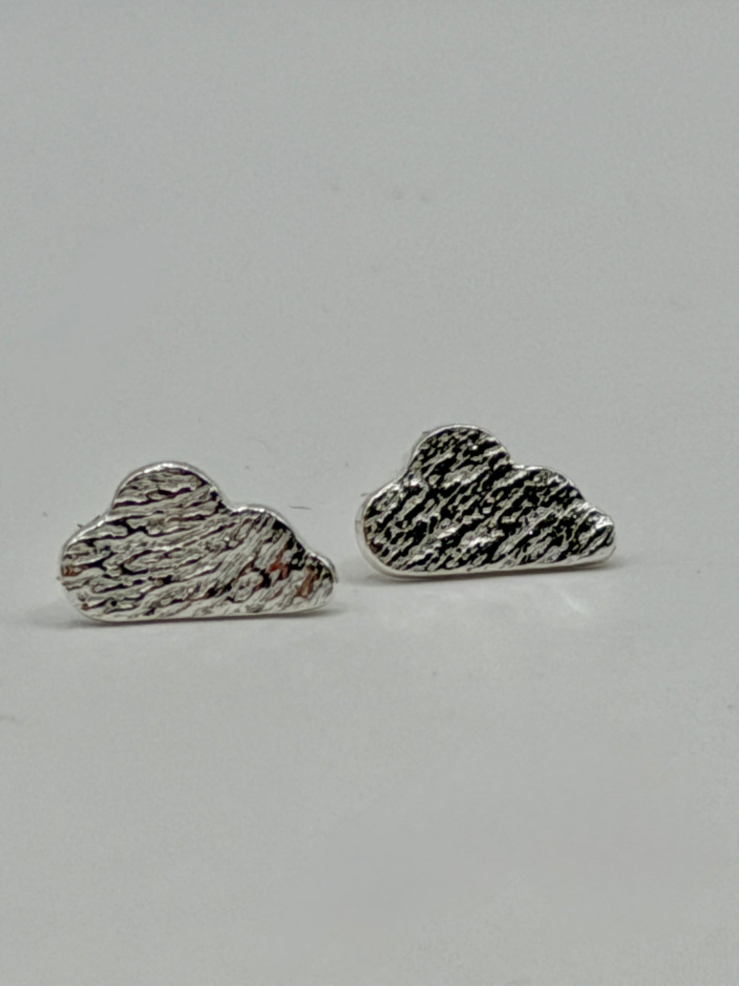 Silver Message in a Bottle Earrings - Dance With The Clouds