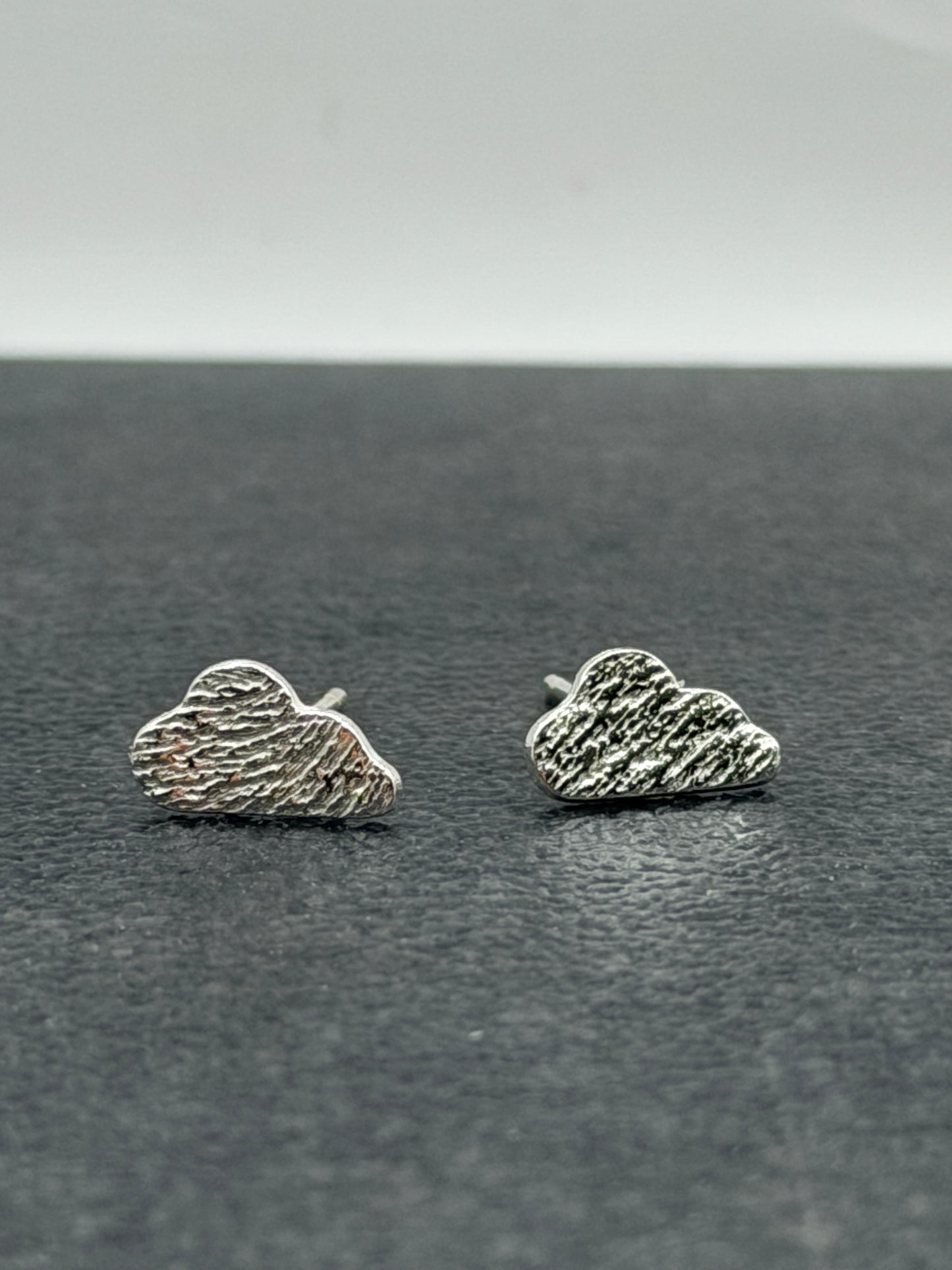 Silver Message in a Bottle Earrings - Dance With The Clouds