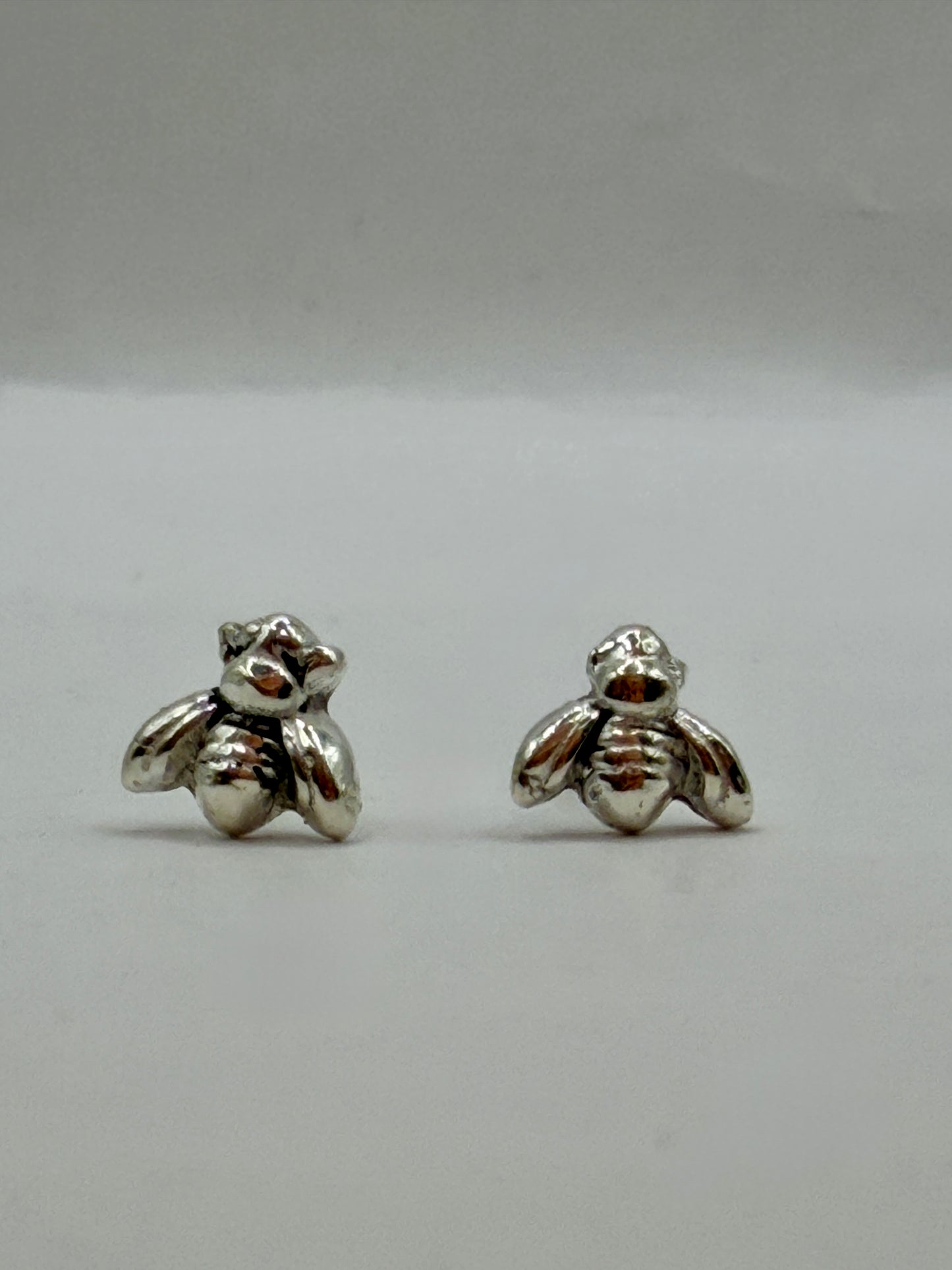 Silver Message in a Bottle Earrings - Bee-lieve