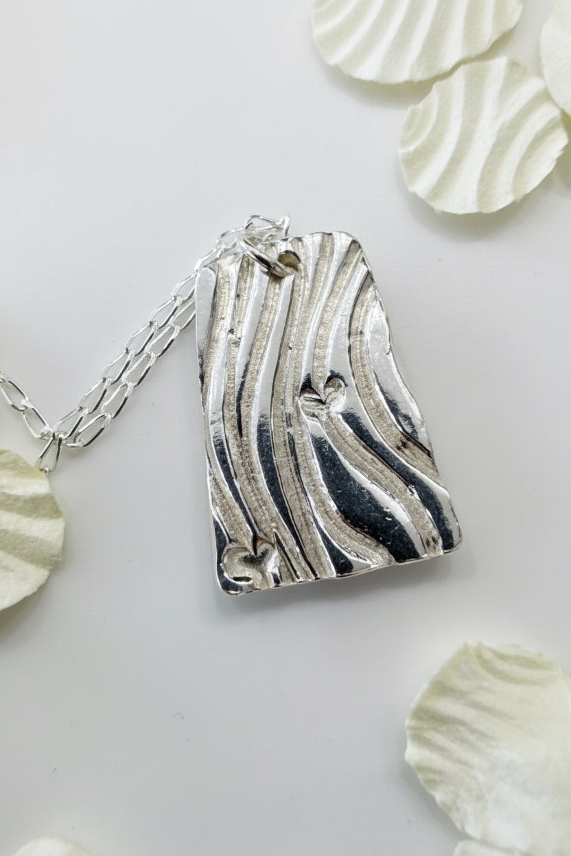 Double Sided Necklace - Hearts