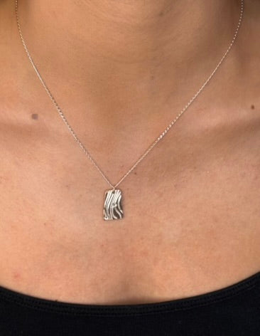 Double Sided Necklace - Hearts