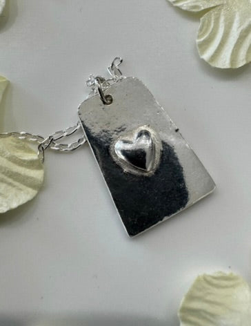 Double Sided Necklace - Hearts