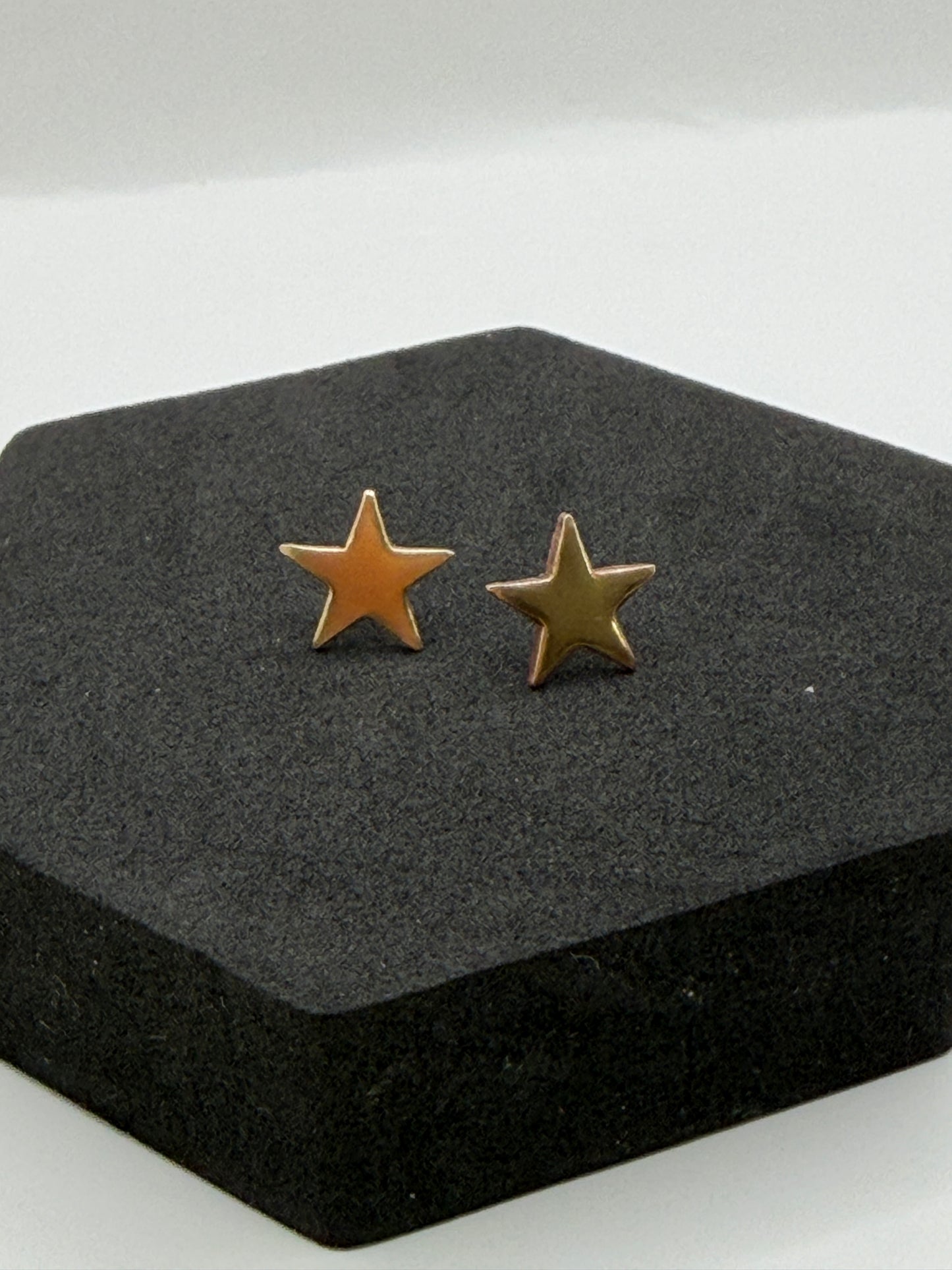 Sunny Bronze Star Earrings