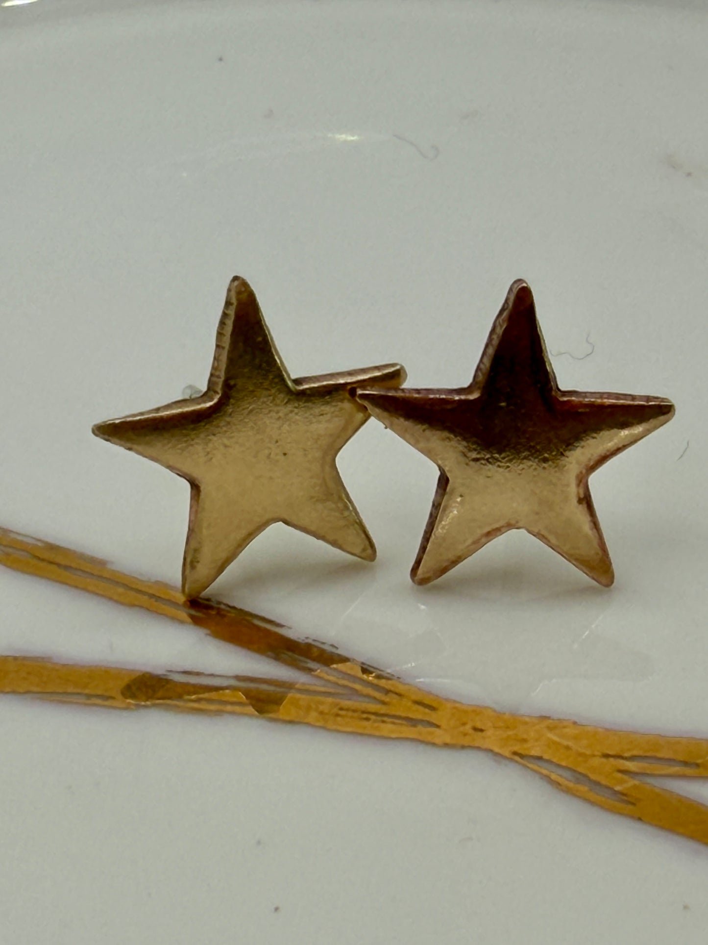 Sunny Bronze Star Earrings