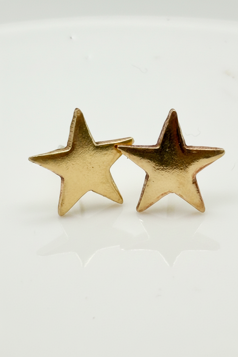 Sunny Bronze Star Earrings