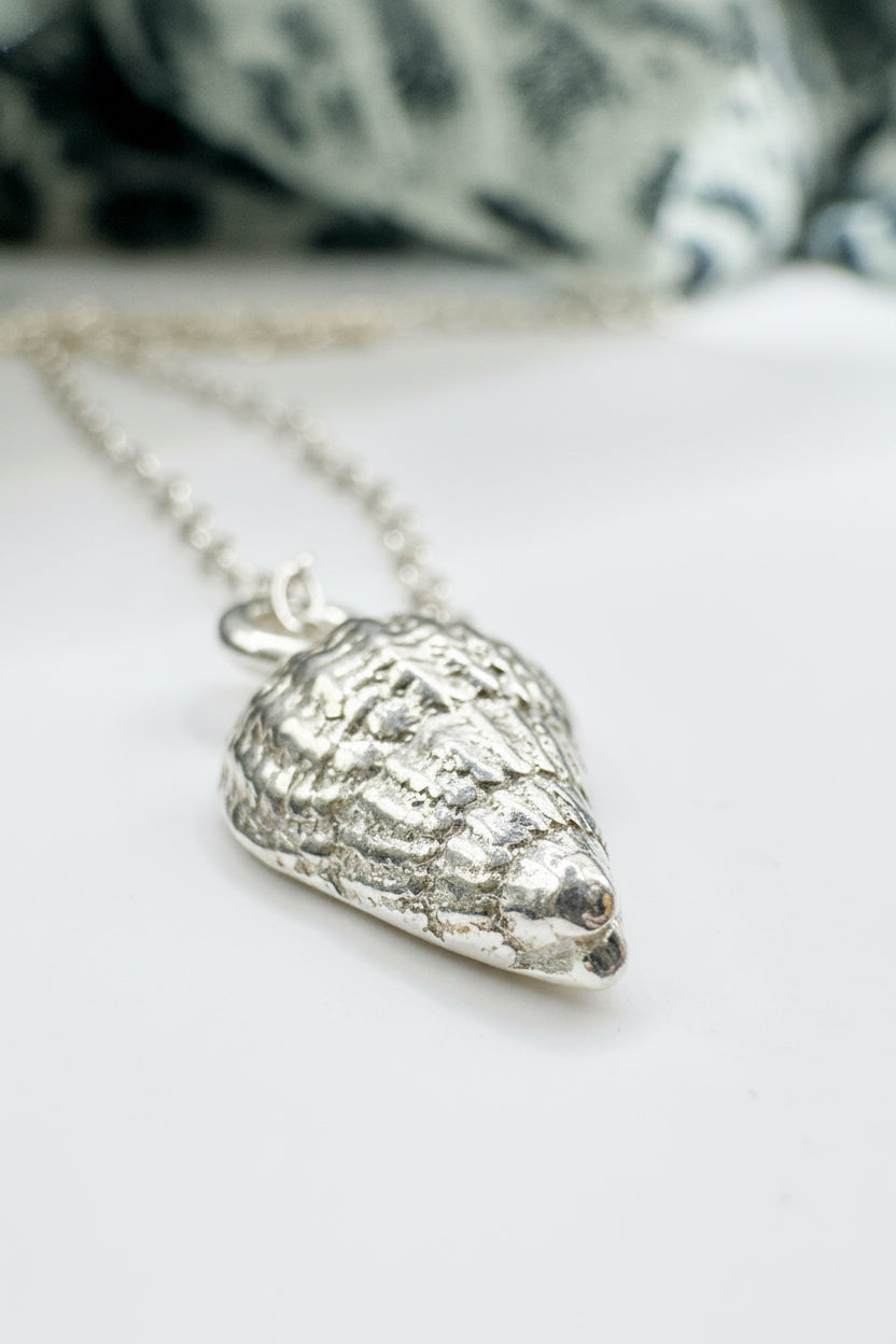 Silver Shell Necklace