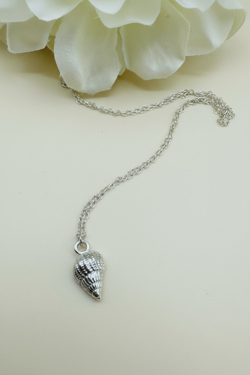 Silver Shell Necklace