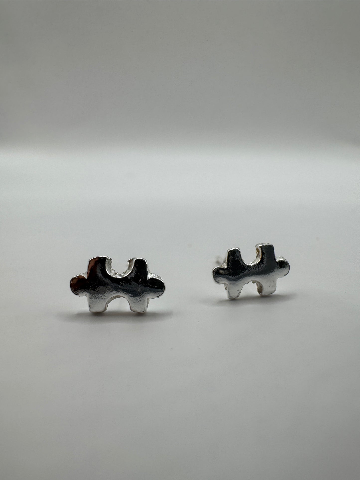Silver Message in a Bottle Earrings - You Complete Me