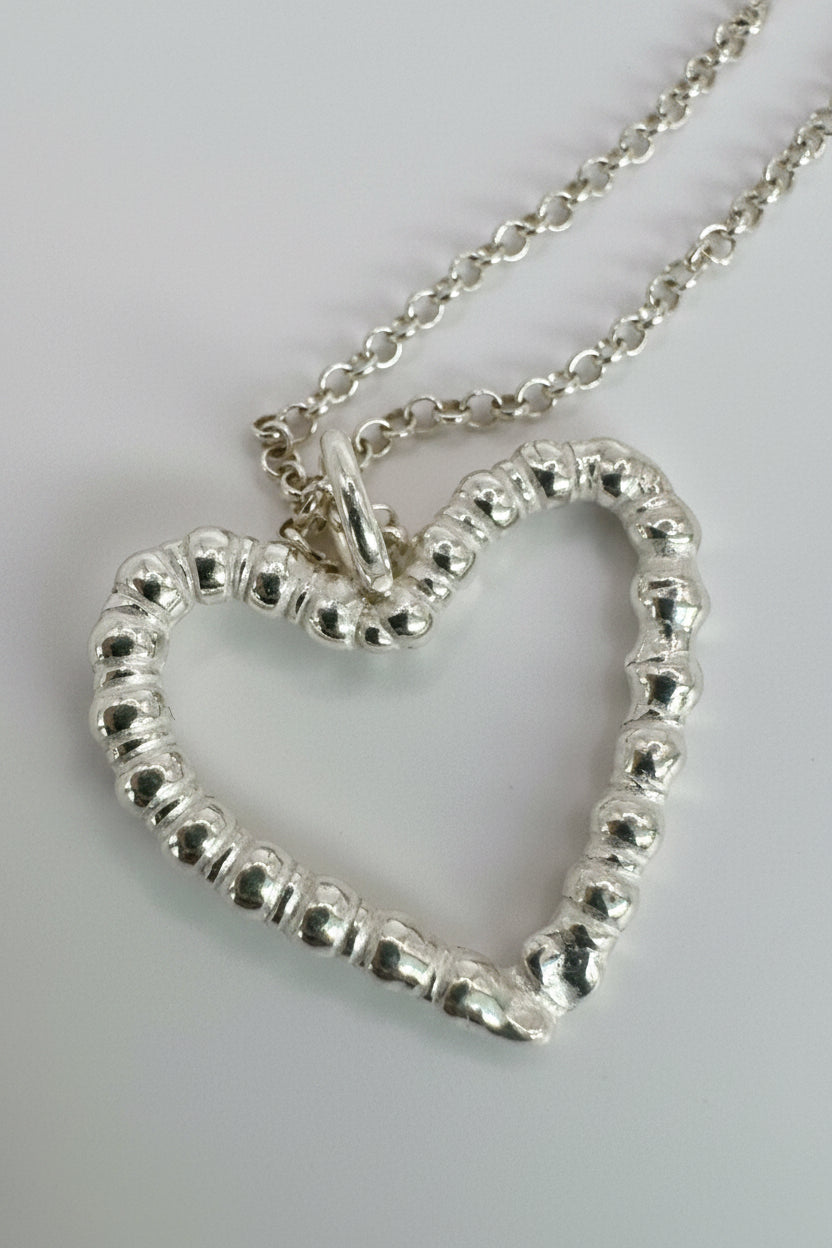 Silver Heart Necklace