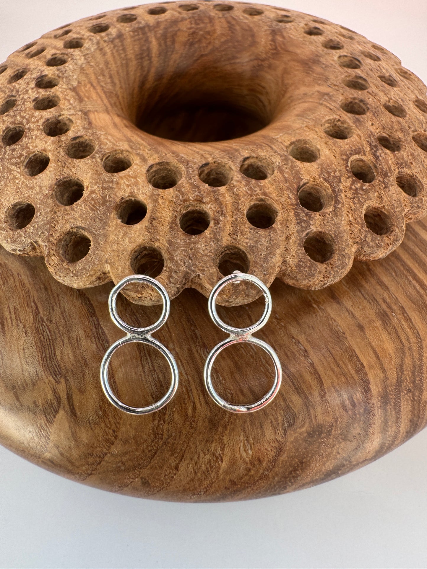 Double Circle Earrings